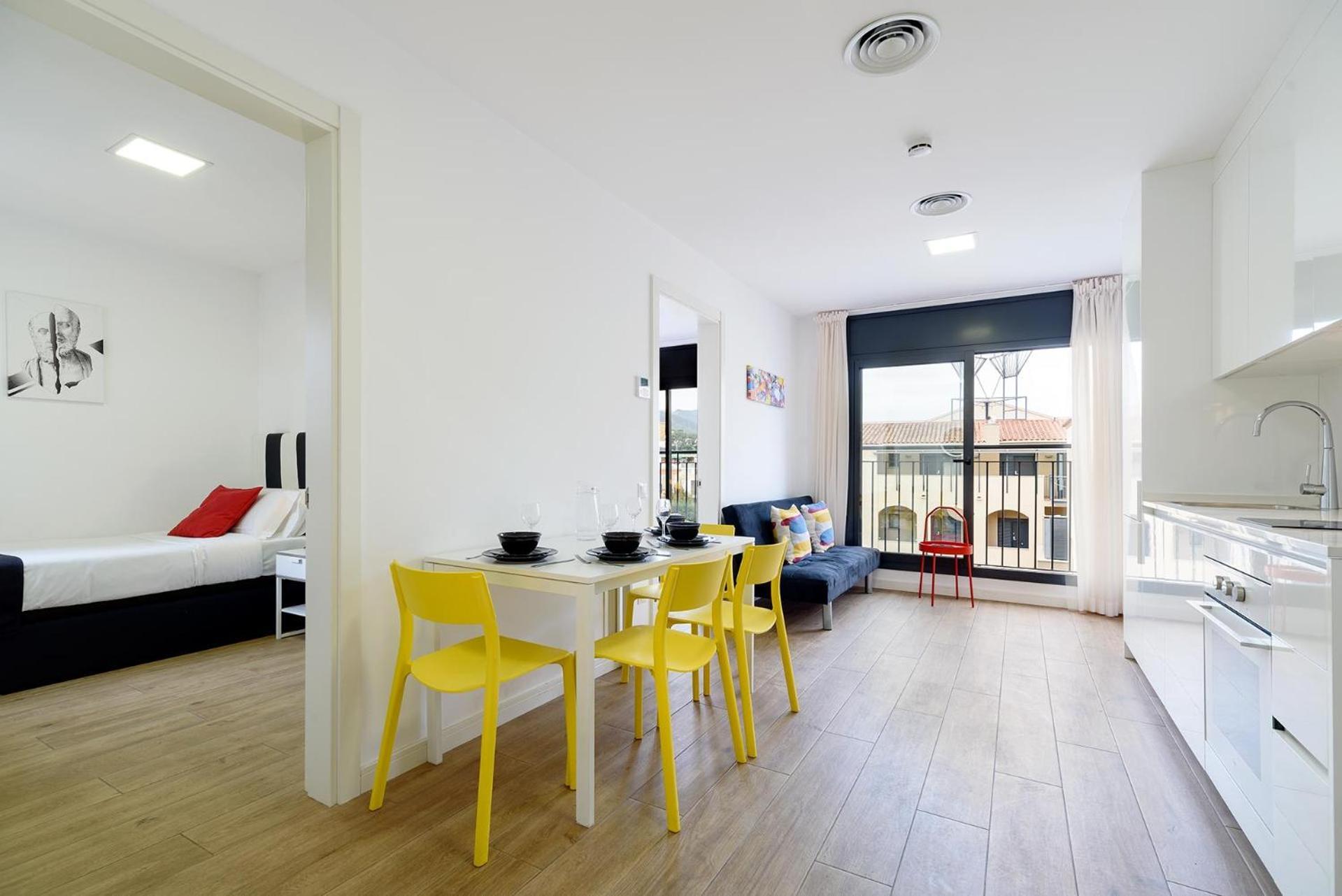 Castell Beach Aparthotel Castelldefels Rom bilde