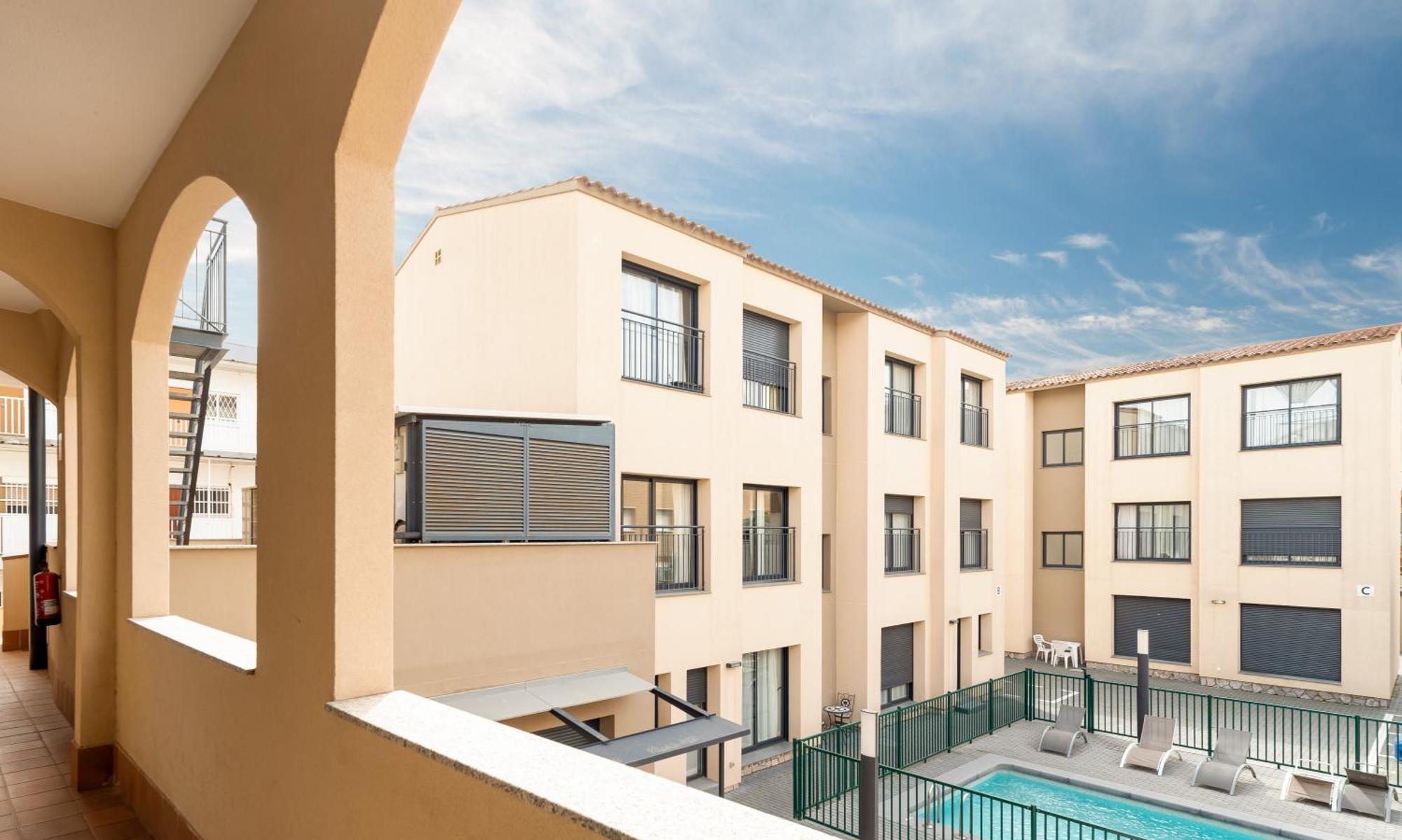 Castell Beach Aparthotel Castelldefels Eksteriør bilde