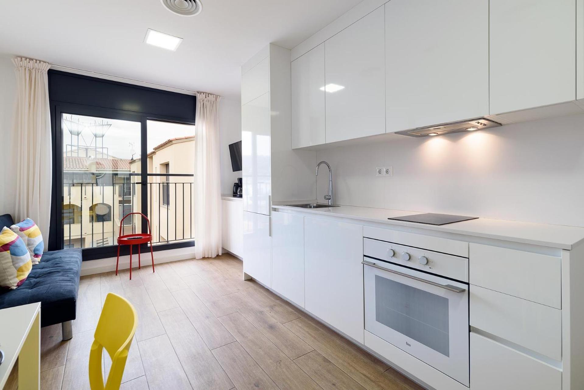 Castell Beach Aparthotel Castelldefels Rom bilde