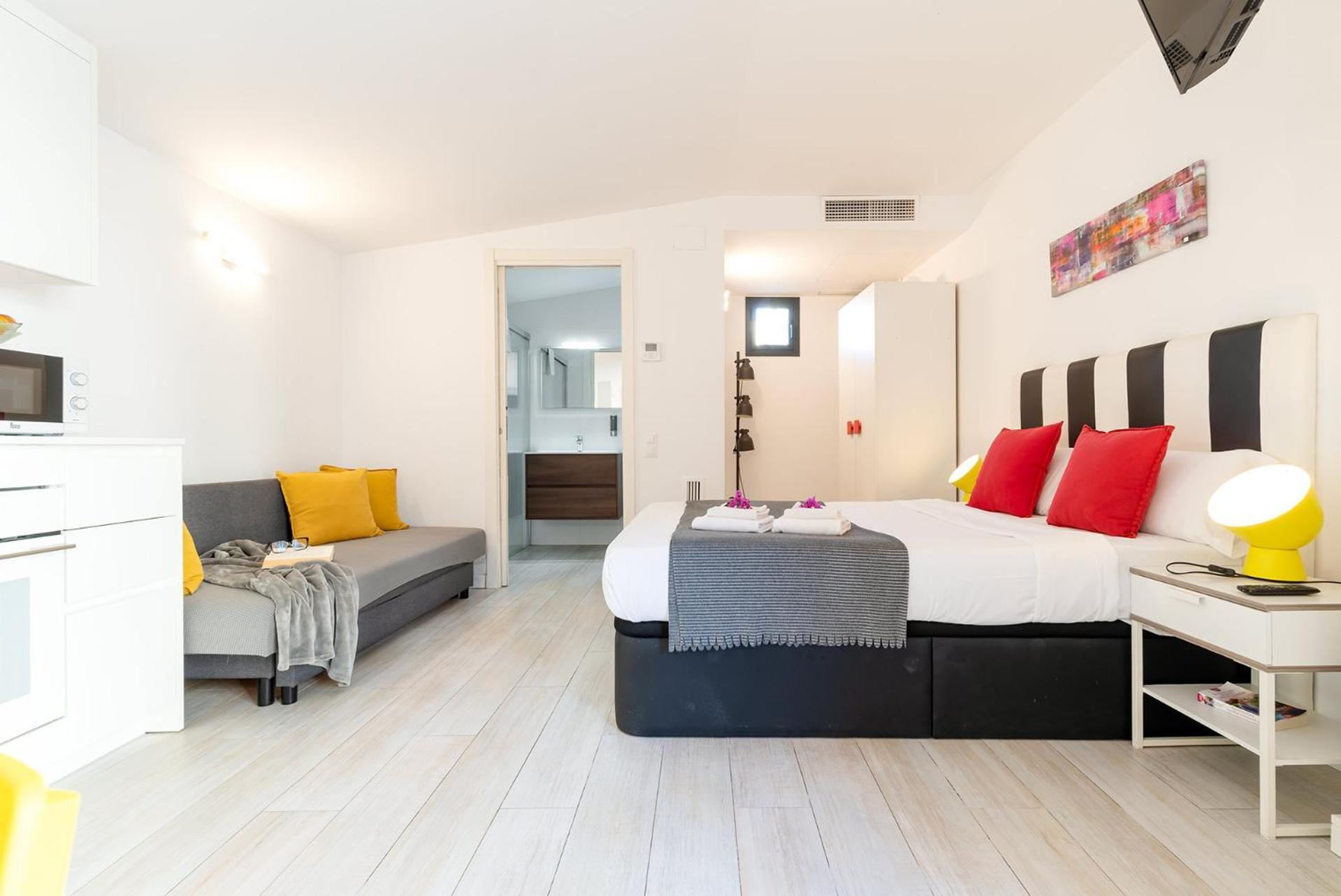 Castell Beach Aparthotel Castelldefels Rom bilde